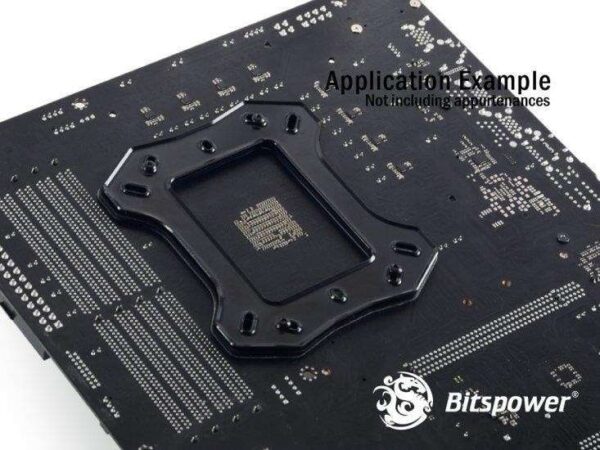 Bitspower CPU Waterblock Summit M, Clear Acrylic Top, Digital RGB, Intel & AMD CPU