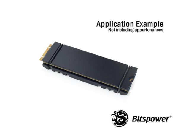 Bitspower M.2 SSD Armor Advanced Version, Black