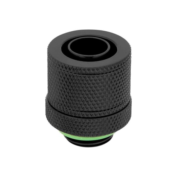 Corsair Hydro X Series XF Compression 10/13mm (3/8" / 1/2") ID/OD Fittings, Black, 4-pack