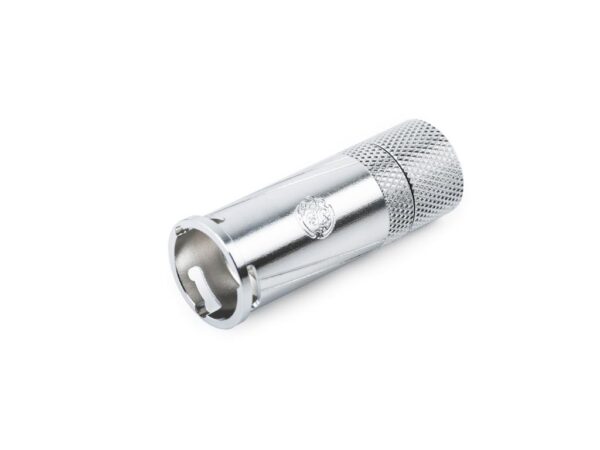 Bitspower Quick Disconnect Female Fitting with Rotary IG1/4" Extender, Silver Shining