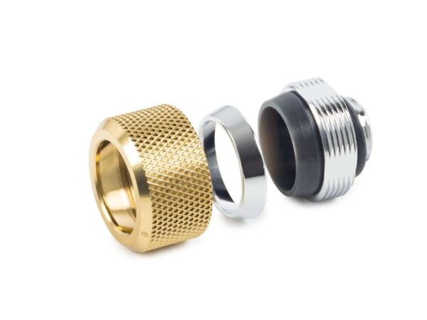 Bitspower G1/4" True Brass Advanced Multi-Link For OD 16MM (4PCS)