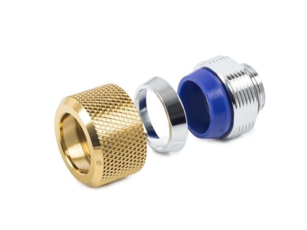 Bitspower G1/4" True Brass Advanced Multi-Link For OD 14MM (4PCS)