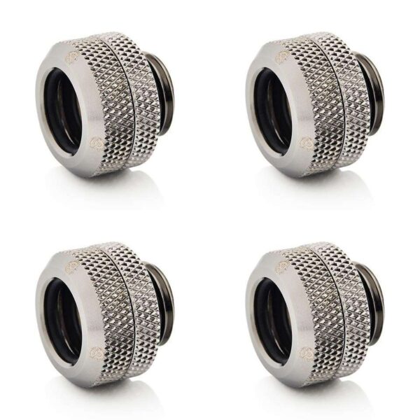 Bitspower G1/4" Black Sparkle Enhance Multi-Link For OD 12MM (4PCS)