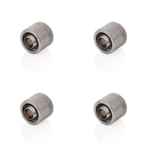 Bitspower G1/4" Black Sparkle Compression Fitting CC3 V3 For ID 3/8" OD 5/8" Tube (4PCS)