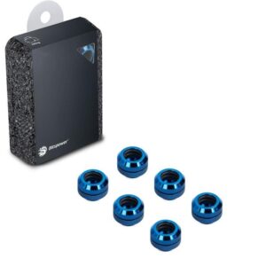 Bitspower G1/4" Royal Blue Enhance Multi-Link for OD 12MM (6PCS)