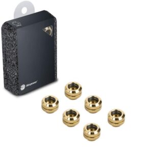 Bitspower G1/4" True Brass Enhance Multi-Link For OD 12MM (6PCS)