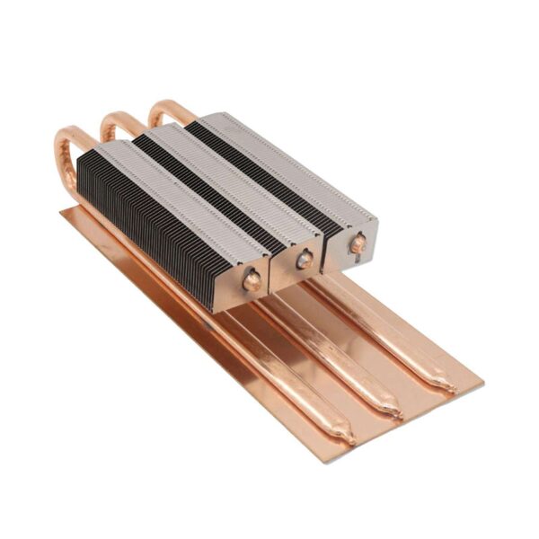 Heatsink Geforce RTX30 Series Ultra Thin Copper Mechanical Backplate Cooler Heat Sink with Fan Gold Pure Copper