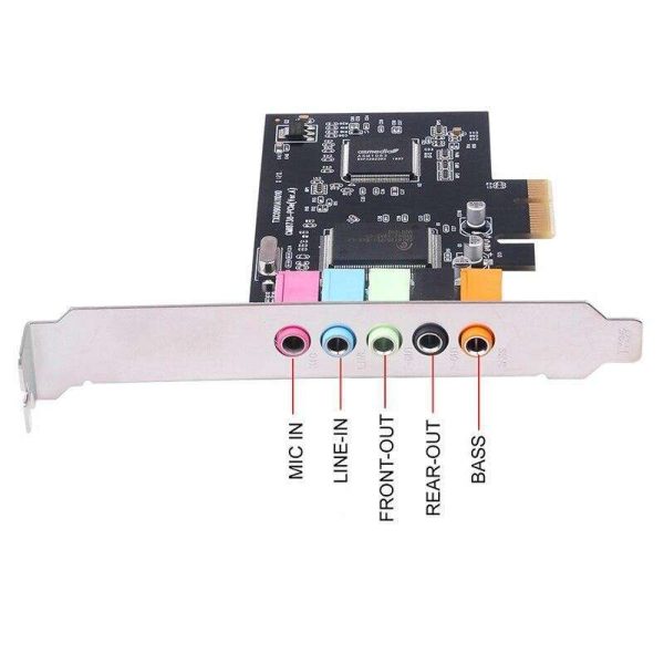 Sound Card 5.1CH CMI8738 Chipset o Digital Sound Card Desktop  Sound Card TXC090