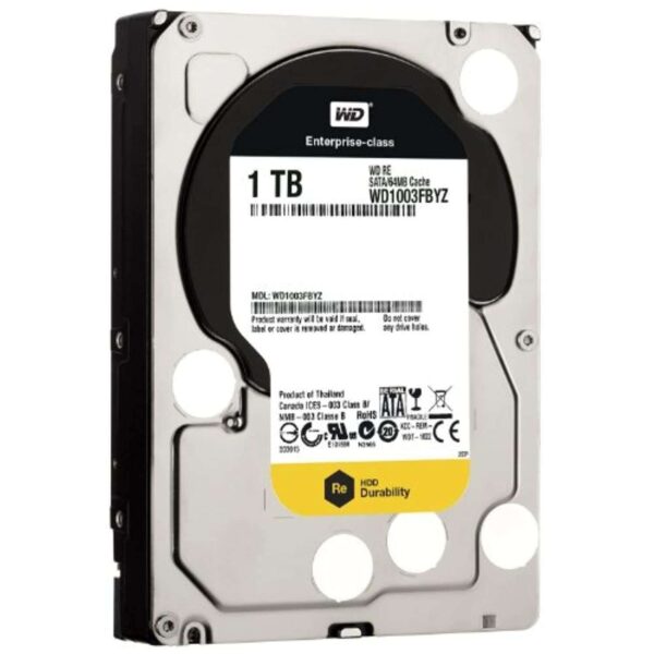 WD  1 TB WD RE SATA III 7200 RPM 64 MB Cache Bulk/OEM Enterprise Hard Drive WD1003FBYZ