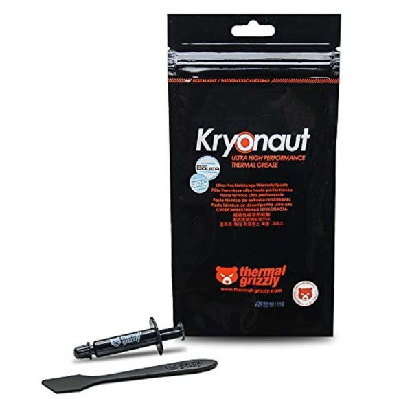 Thermal Grizzly Kryonaut Thermal Grease Paste - 1.0 Gram