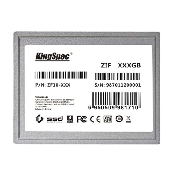 KingSpec 128GB 1.8 5mm ZIF SSD KSD-ZF18.6-128MS