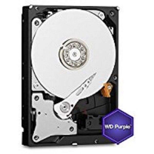 WD Purple 4TB Surveillance Hard Disk Drive - 5400 RPM Class SATA 6 Gb/s 64MB Cache 3.5 Inch - WD40PURX [Old Version]