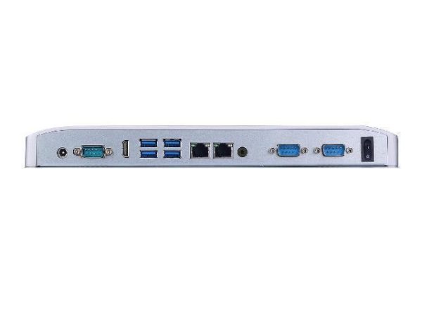 15.6 Inch TFT LED Industrial Panel PC, Intel J6412, HUNSN PW26, High Temperature 5-wire Resistive Touch Screen, HDMI, 2 x LAN, 3 x COM, Barebone, NO RAM, NO Storage, NO System