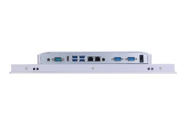 17 Inch TFT LED IP65 Industrial Panel PC, Intel J6412, HUNSN PW27, 10-point Projected Capacitive Touch Screen, HDMI, 2 x LAN, 3 x COM, Barebone, NO RAM, NO Storage, NO System