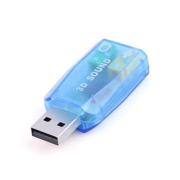 sound card External USB Sound Card 3D Audio Headset Microphone Adapter usb sound card for PC Desktop Laptop