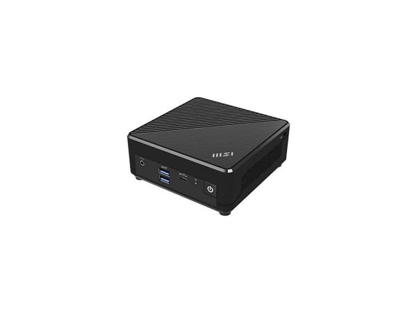 MSI Cubi N ADL Ultrasmall PC, Intel Pentium N200, WiFi AC9462, BT 5, Duel LAN,  ThunderBOLT Type C, Black, Non-OS (ADL-019BUS)