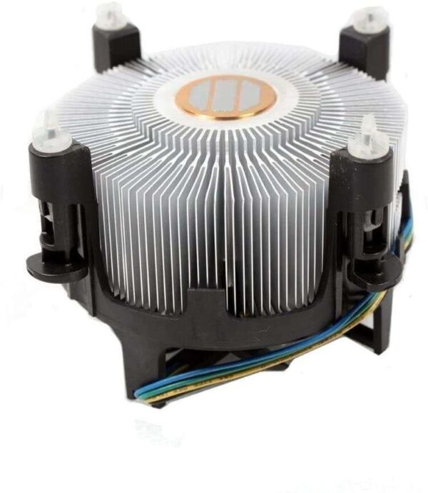 original intel lga 1366 cpu copper core 4pin fan heatsink cooler cooling i7 965 970 975 980 980x 990 990x