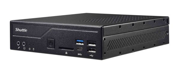 Shuttle XPC Slim DH410S Mini Barebone PC Intel H410 Support 65W Comet Lake LGA1200 CPU No Ram No HDD/SSD No CPU No OS (Vesa Mount Included)