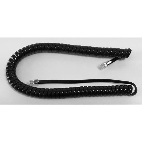 Replacement Handset with 9 Foot Cord for Shoretel Mitel IP Phone 230 115 265 565 560 530 210 110 560G 230G 565G Black