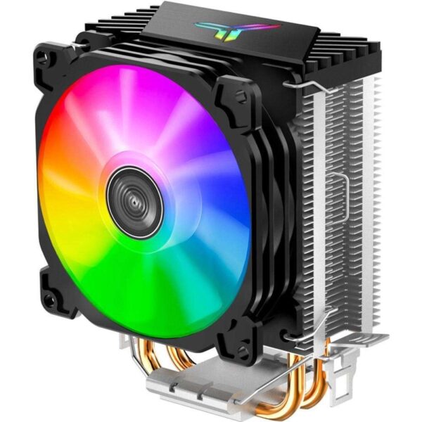 2 Heat Pipe Tower CPU Cooler RGB 3Pin Cooling Fans Heatsink for LGA 775/1150/1151/1155/1156 AM4/AM3+/AM2+/FM2+/FM1