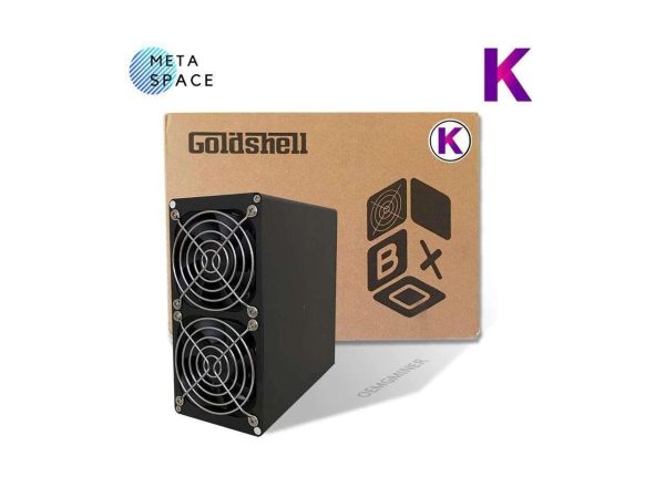 New Gold-shell KD BOX II 5TH/s Hashrate 400W KDA Miner With PSU Kadena Kd box 2 Good For Home Mining Low Noise Better Than Kd box pro 2.6T Asic Miner