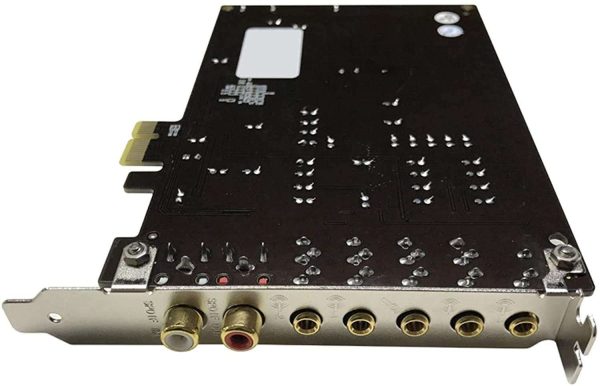 PCIe Sound Blaster Built-in Sound Card 5.1 Channel SB0105 , Computer Singing Broadcast Sound Card (Black)