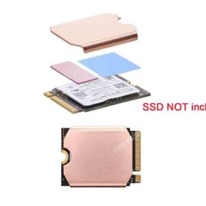 SSD Heatsink Thermal Pad for Steam Deck: M.2 2230 NVME SSD Copper Heat Sink Cooling Thermal Pastes with Tools Screws