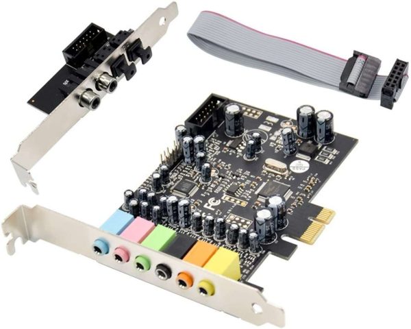 PCIe 7.1 Channel Sound Card CM8828 + CM9882A with SPDIF Bracket PCIe 7.1CH Analog&Digital Stereo Sound Card