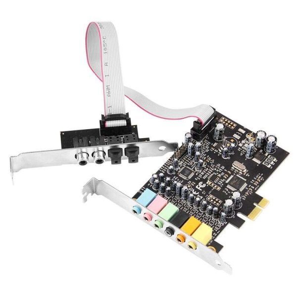 PCIe 7.1 Channel Sound Card CM8828 + CM9882A with SPDIF Bracket PCIe 7.1CH Analog&Digital Stereo Sound Card