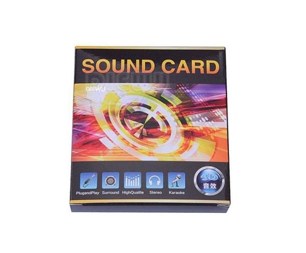 PCI Sound Card 5.1CH CMI8738 Chipset Computer Built in Sound Card 3D Stereo Audio Card