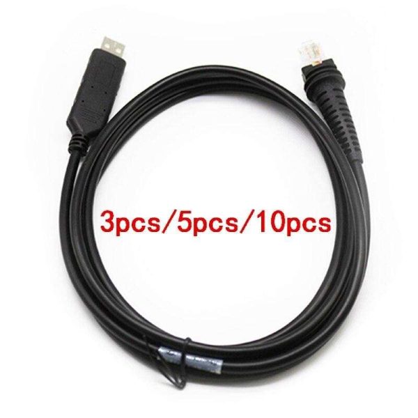 6FT 2M USB Straight Cable with Chip Compatible For Honeywell 1200g 1300g 1450g 1900 Scanner Reader Data Transfer Cable