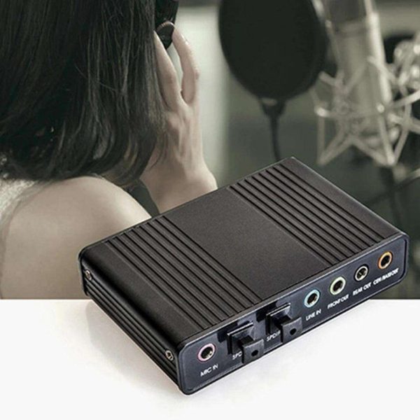 5.1 Sound Card Usb 2.0 Sound Card Cmi6206 Chipset Usb Usb Audio Device Class And Usb Hid Class Spec 6 Channel Output