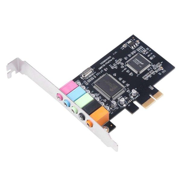 High Quality PCI Express x1 PCI-E 5.1Channels CMI8738 Chipset Audio Digital Sound Card For Windows Ordinary Sound Card