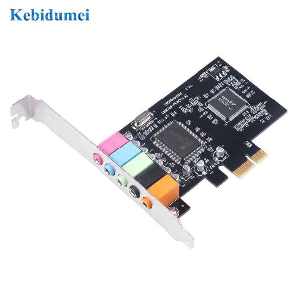 PCI-E Sound Card 5.1Channels CMI8738 Chipset Audio Digital High Quality PCI Express Sound Card TXC090