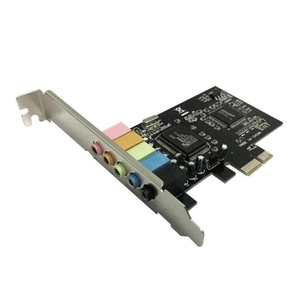 PCI Express 6 Channel 5.1 CMI8738 Audio Sound Card PC Computer Compatible For Windows Ordinary Sound Card Extension Card