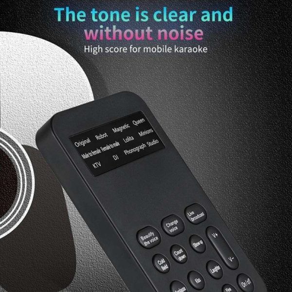 Sound Card Portable Voice Changer For Phone Computer PC Game Machine 12 Sound Effects Including Sound Fast Delivery