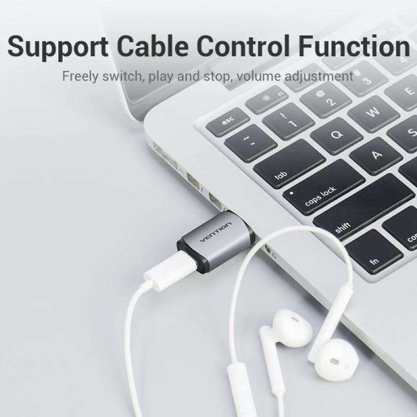 New External USB Sound Card USB to USB C Earphone Audio Adapter Soundcard for Laptop PS4 USB Type C Sound Card