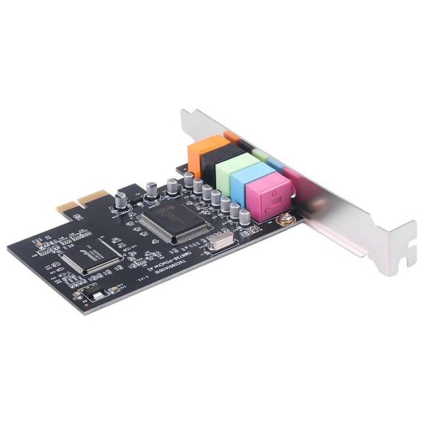 High Quality PCI Express x1 PCI-E 5.1Channels CMI8738 Chipset Audio Digital Sound Card For Windows Ordinary Sound Card