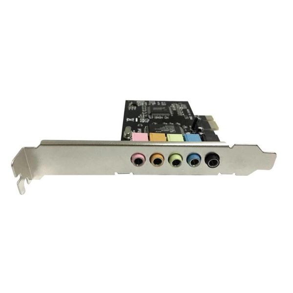 PCI Express 6 Channel 5.1 CMI8738 Audio Sound Card PC Computer Compatible For Windows Ordinary Sound Card Extension Card