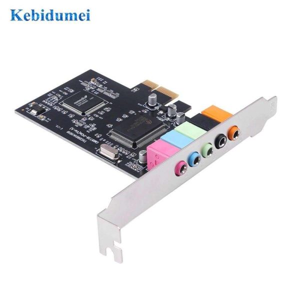 PCI-E Sound Card 5.1Channels CMI8738 Chipset Audio Digital High Quality PCI Express Sound Card TXC090