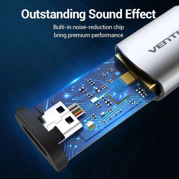 New External USB Sound Card USB to USB C Earphone Audio Adapter Soundcard for Laptop PS4 USB Type C Sound Card