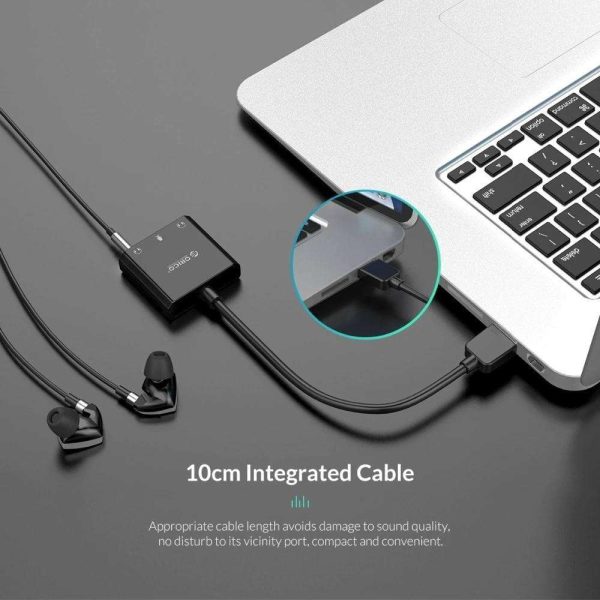 Sound Card External 3.5mm USB Adapter USB to Earphone Headphone Audio Interface for PS4 Pro Computer Microphone Sound Card