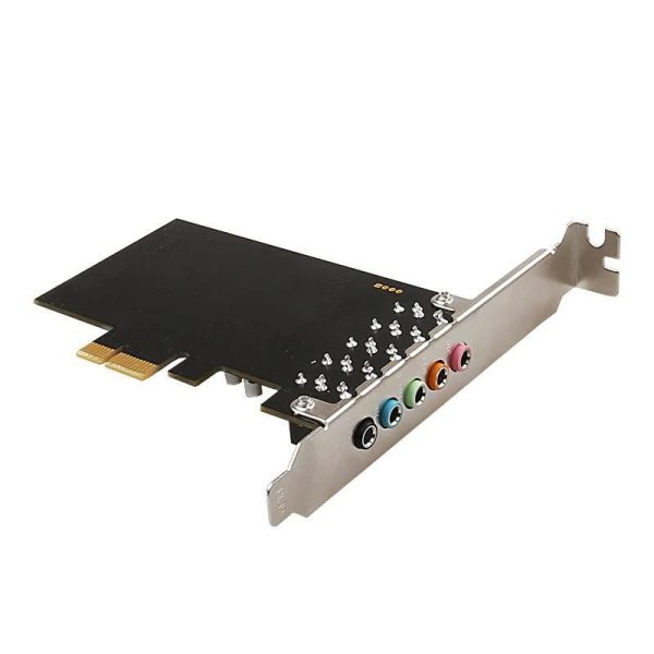 Sound card 5.1channels CMI8738 Chipset Audio Digital PCI Express Sound Card low profile bracket