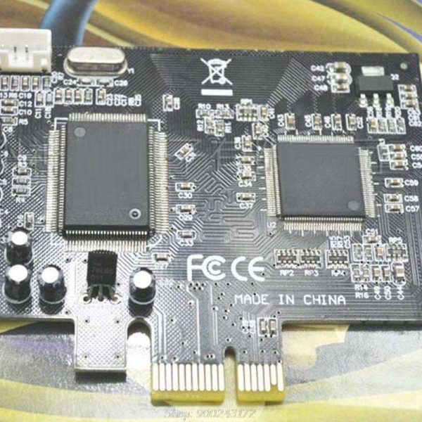 Sound Card 5.1Channels CMI8738 Express Sound Card for PC Computer Extension Card S10 20 Dropship