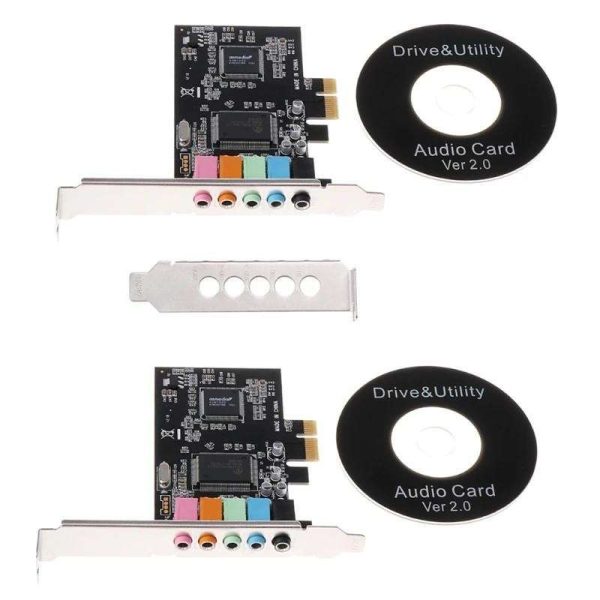 Audio Digital Sound Card 5.1 Solid Capacitors CMI8738 Chipset + Barrier Sound Card