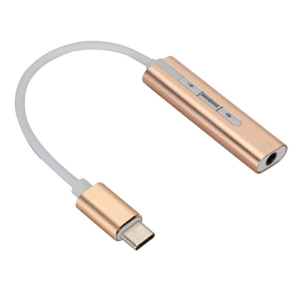 7.1 Channel External Type C Sound Card USB Type-C to 3.5mm Female Stereo Sound Card for Windows Headphone Stereo Audio Adapter