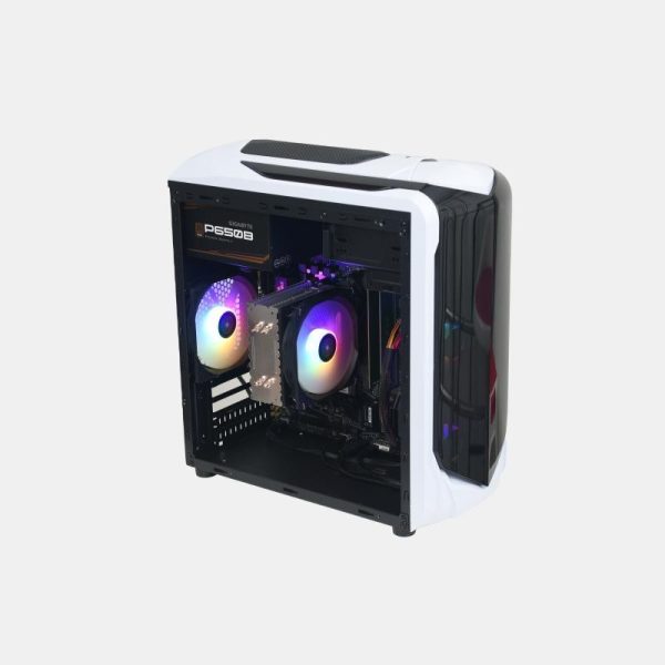 M MUIKEUHD  Gaming PC Barebone Systems  AMD Ryzen 5 5600 16GB(8*2) DDR4 3200MHz  500GB M.2 NVMe 650W PSU  Windows 11 Pro  Gaming PC Barebone Systems