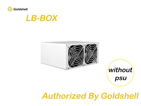 ASIC LBC miner Goldshell LB-BOX(without psu) 175GH/s LBRY miner More economical than CK-BOX KD-BOX Mini-DOGE LT5 Antminer S19 L7 Innosilicon