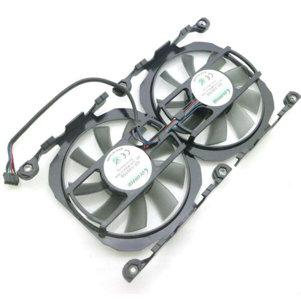 CF-12915S DC12V 0.35A 75mm VGA Fan For Inno3D 260 GTX-750ti GTX660 GTX-750 Graphics Card Cooling Fan