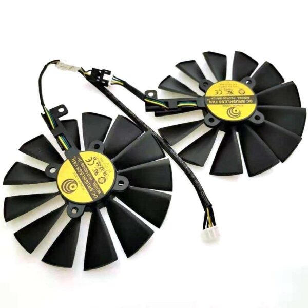 PLD10010S12H 12V 0.30A 95mm VGA Fan For ASUS-GTX-1080 Ti GTX-1070 TI GTX-1050 Ti RX580 RX570 RX470 Graphics Card Cooling Fan